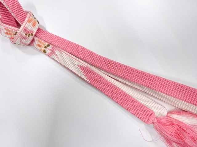 正絹　手組帯締め